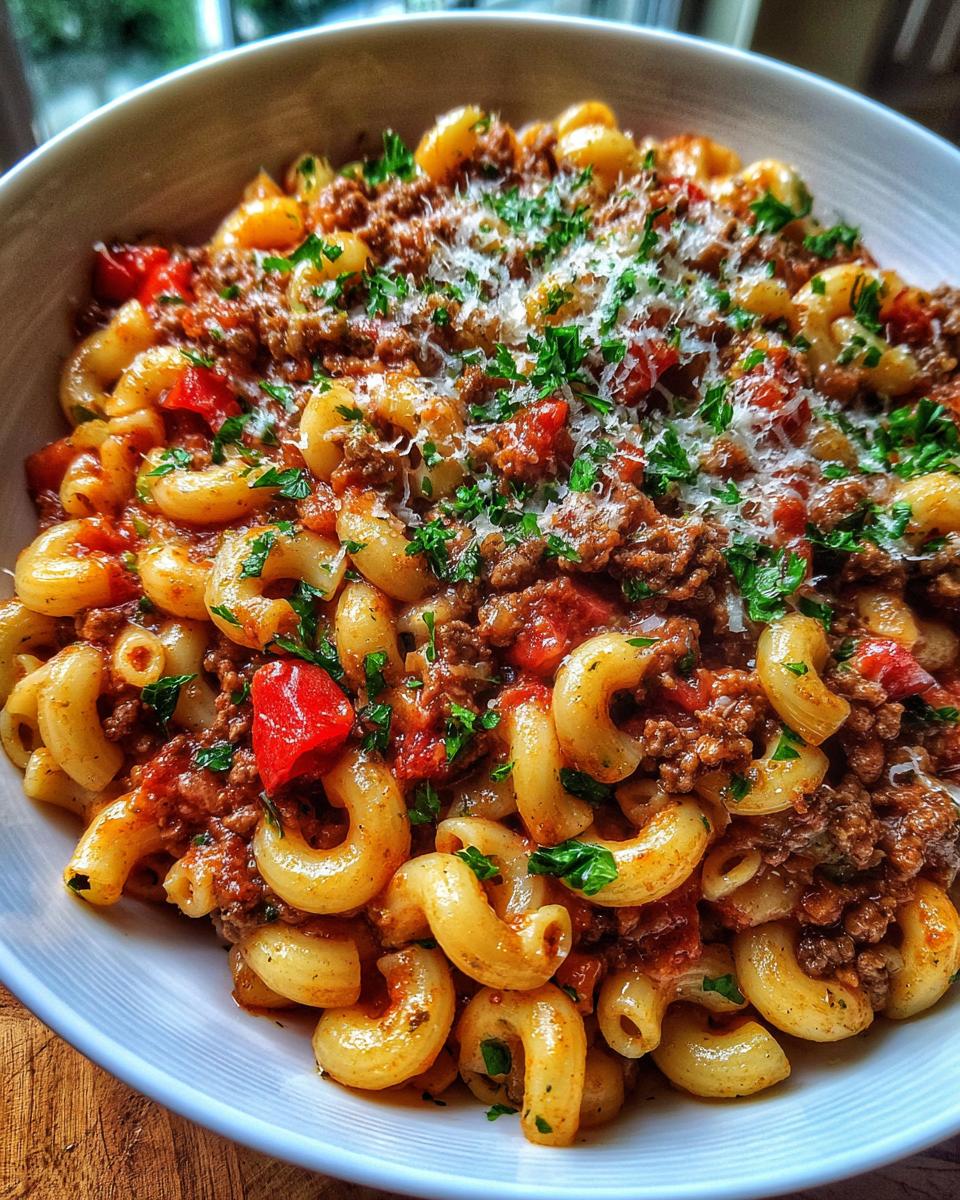 old fashioned goulash - detail 1