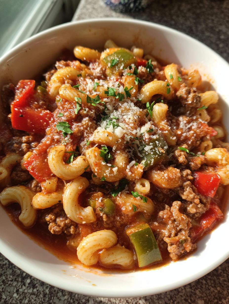 old fashioned goulash - detail 2