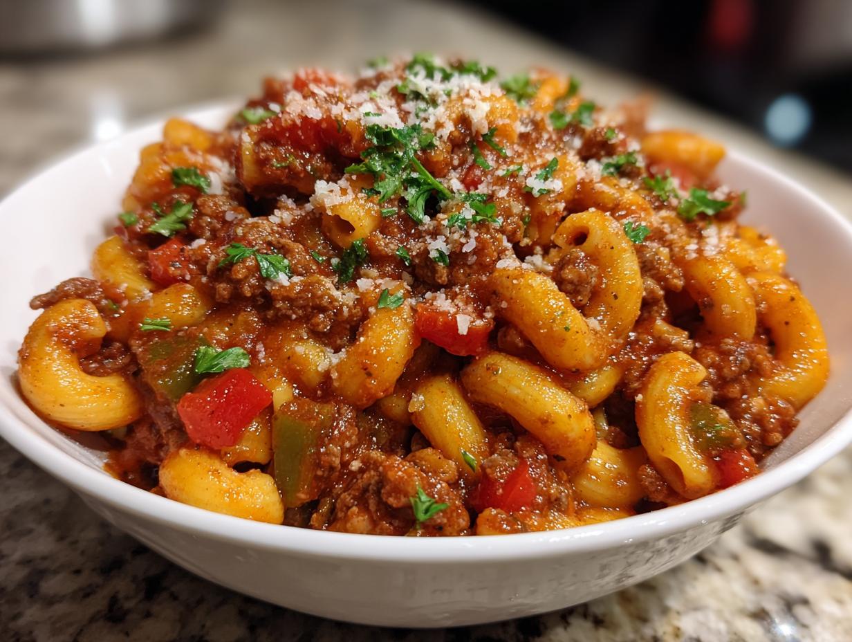 Amazing old fashioned goulash in 40 mins