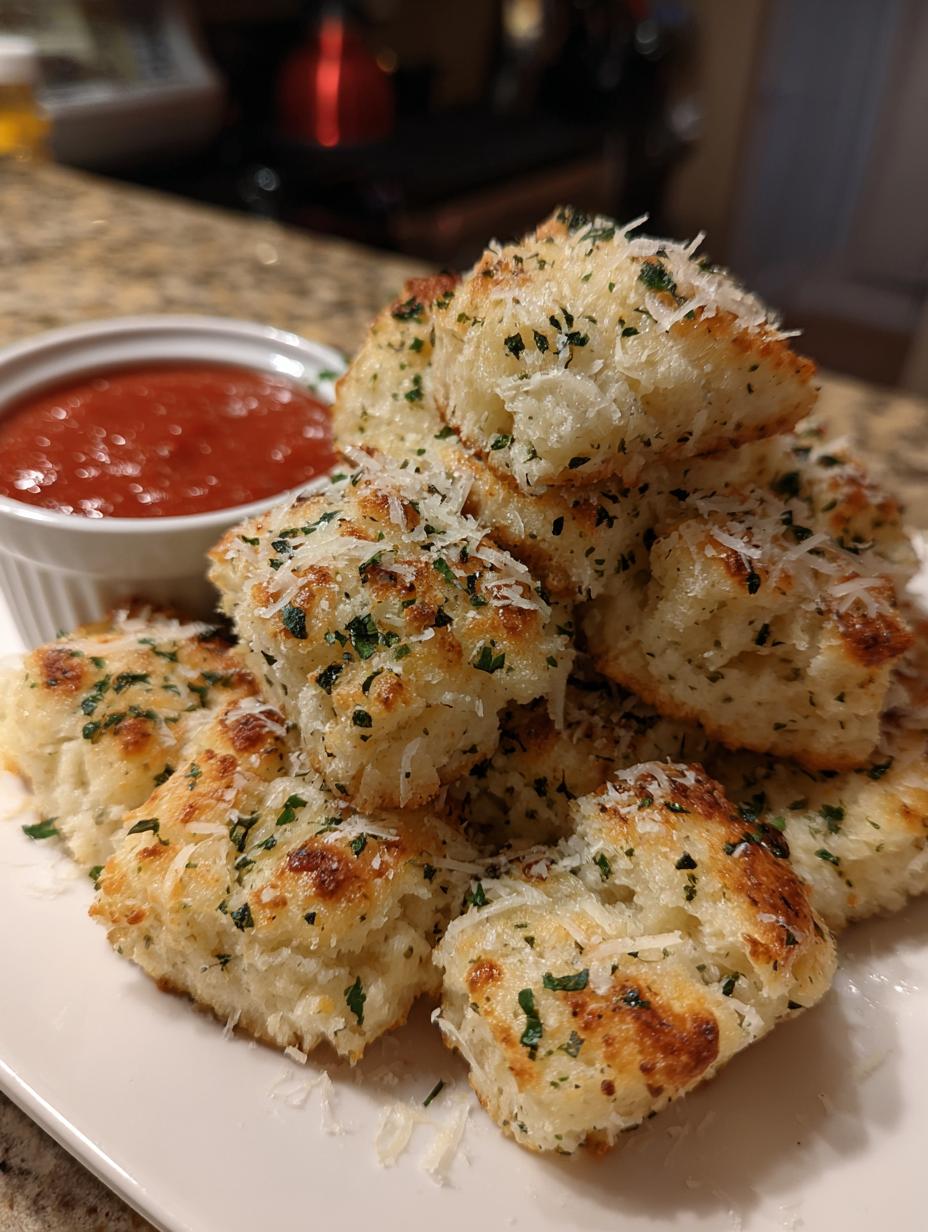 parmesan bread bites - detail 2