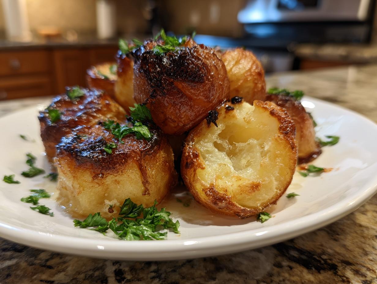 Amazing 30 parmesan crusted roasted potatoes