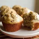 peanut butter banana muffins