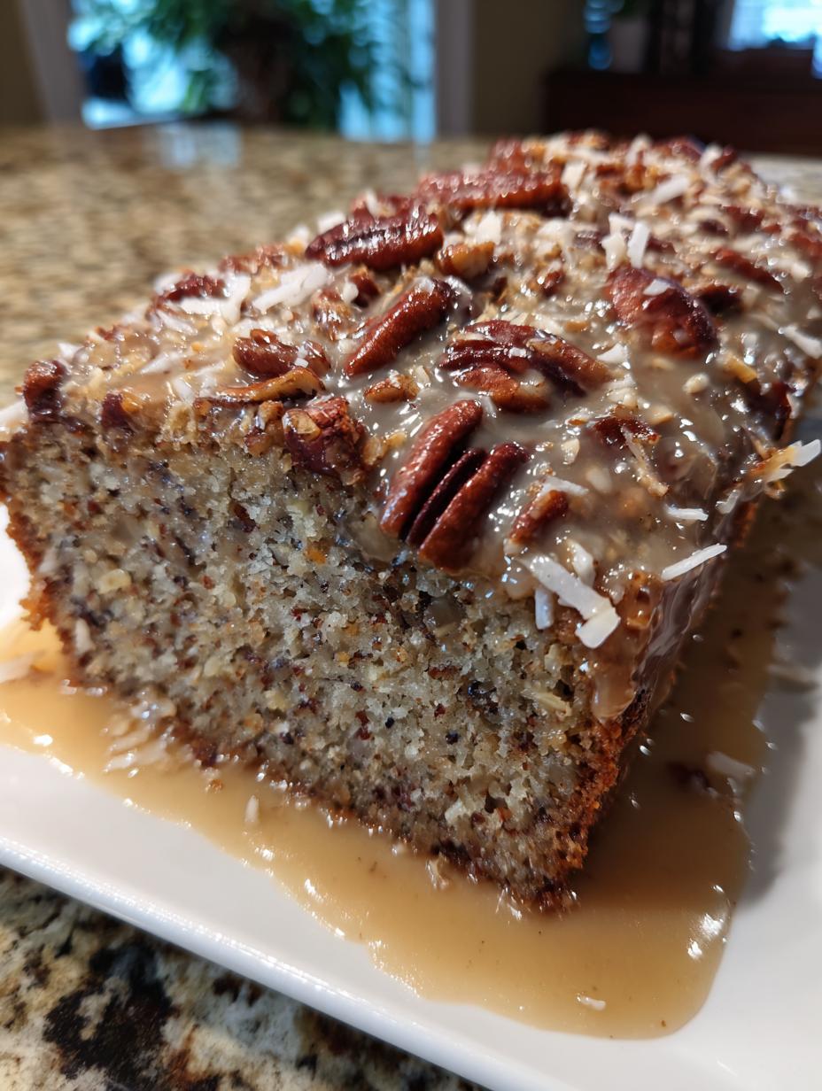 pecan praline cake - detail 2