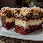 red velvet earthquake cake