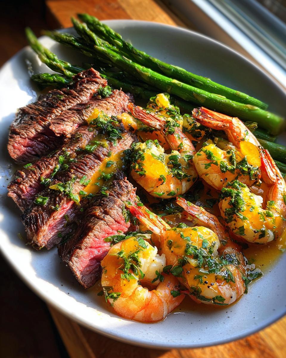 Stunning ribeye steak and shrimp in 30 mins 4 ribeye steak and shrimp - detail 1