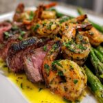 ribeye steak and shrimp