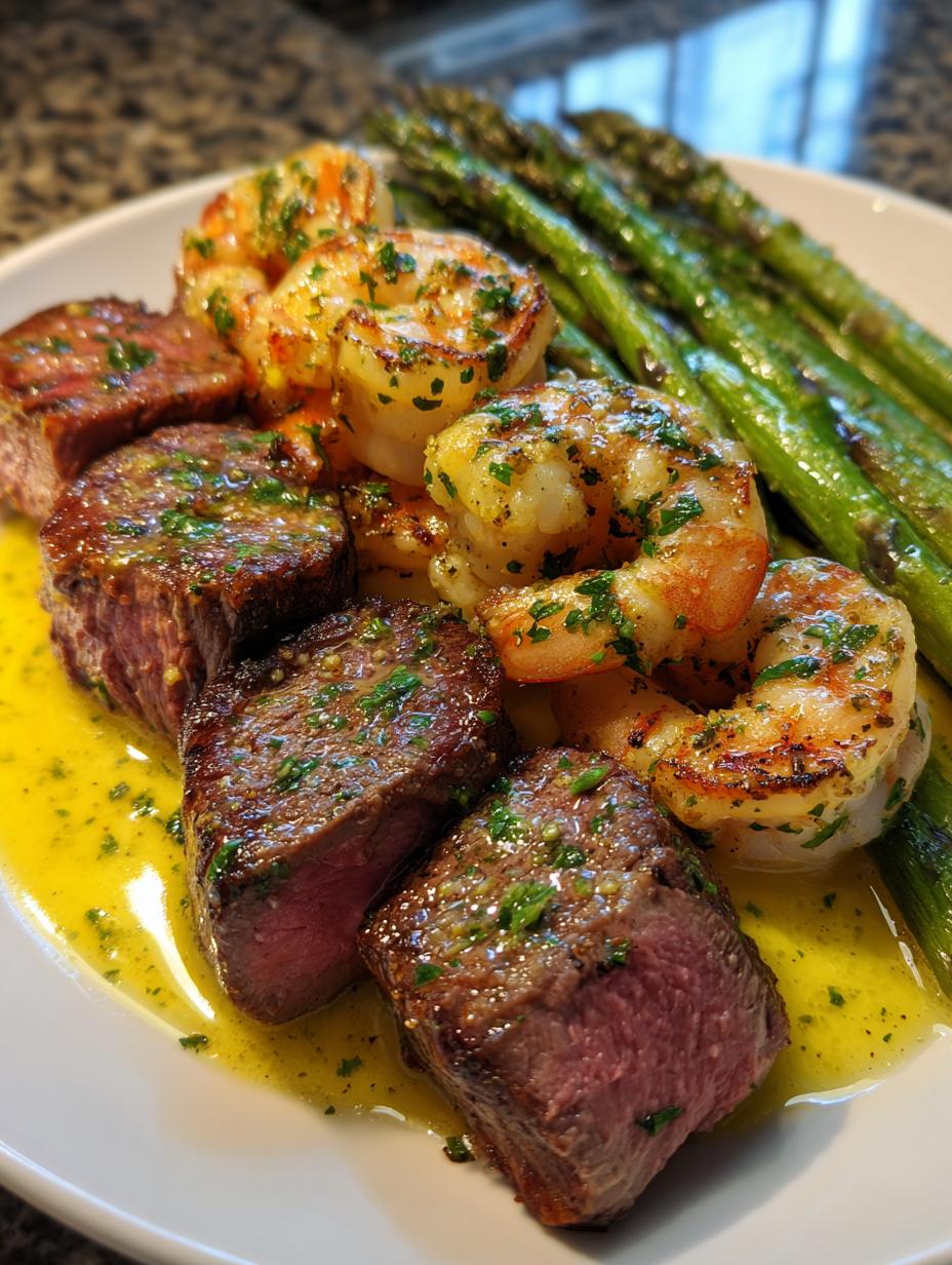 Stunning ribeye steak and shrimp in 30 mins 5 ribeye steak and shrimp - detail 2
