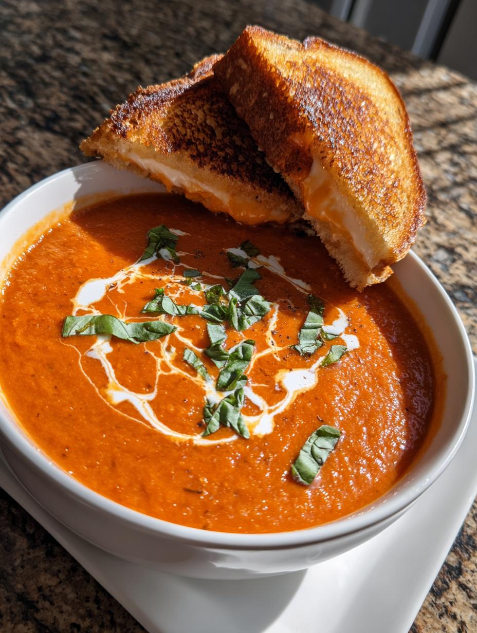 roasted tomato soup - detail 2