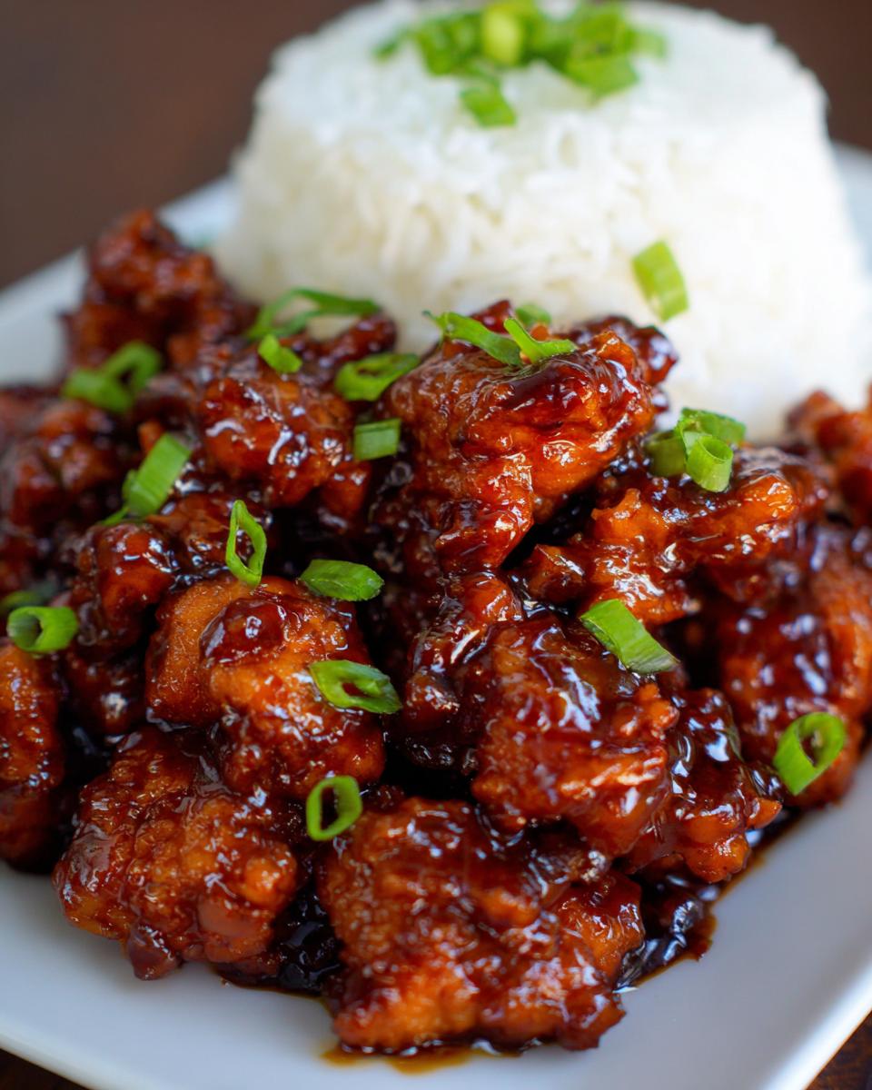 rock pot bourbon chicken - detail 1