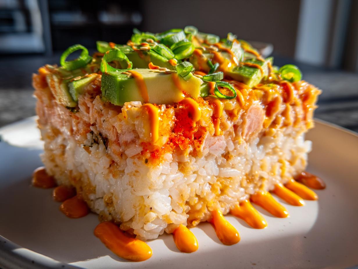 Amazing 40-Minute Salmon Sushi Bake Comfort