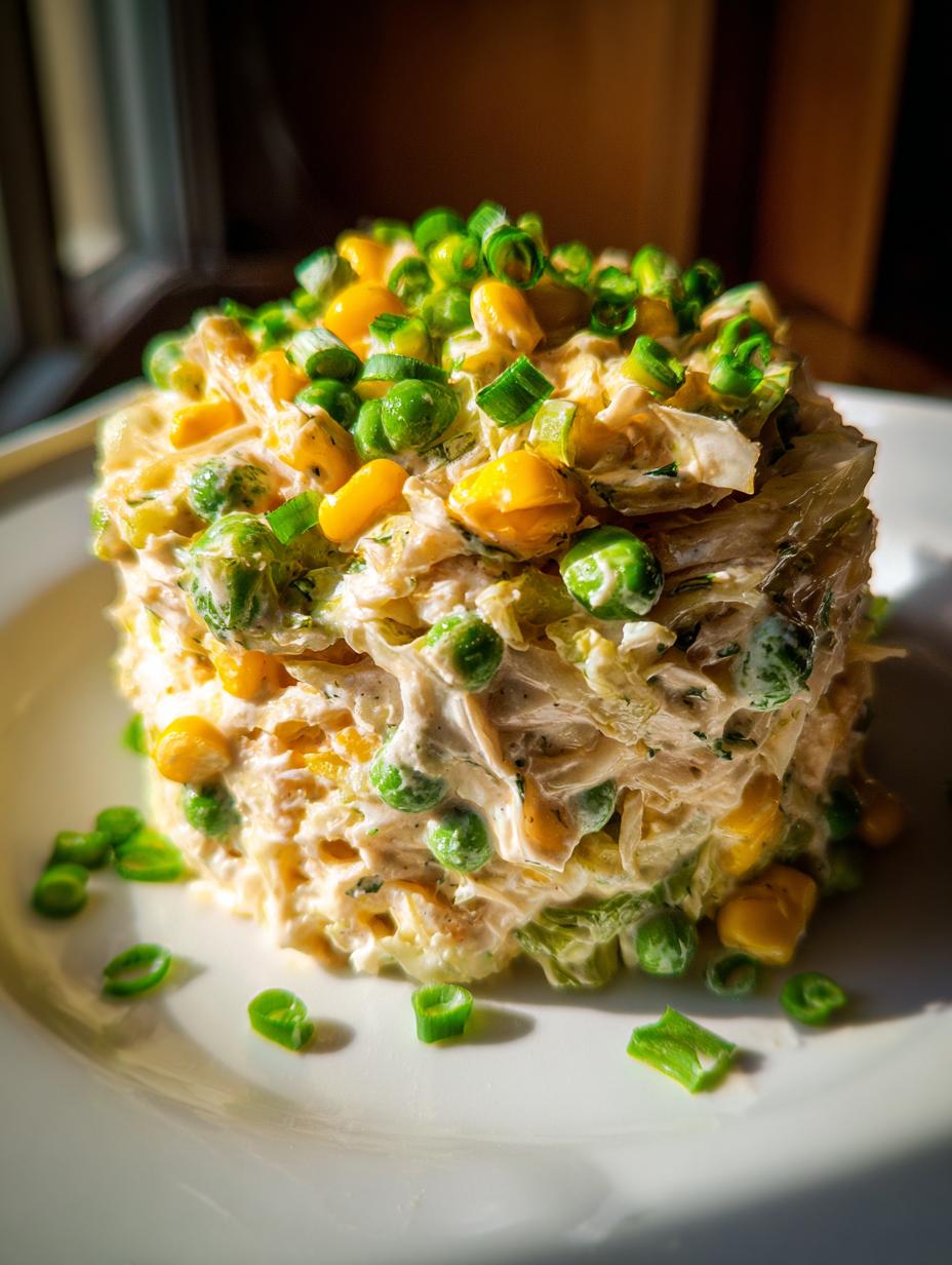 savoy cabbage salad - detail 2