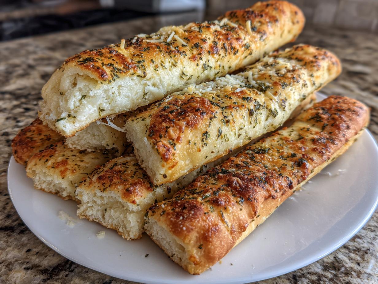 Fluffy 18-Minute sheet pan breadsticks Good