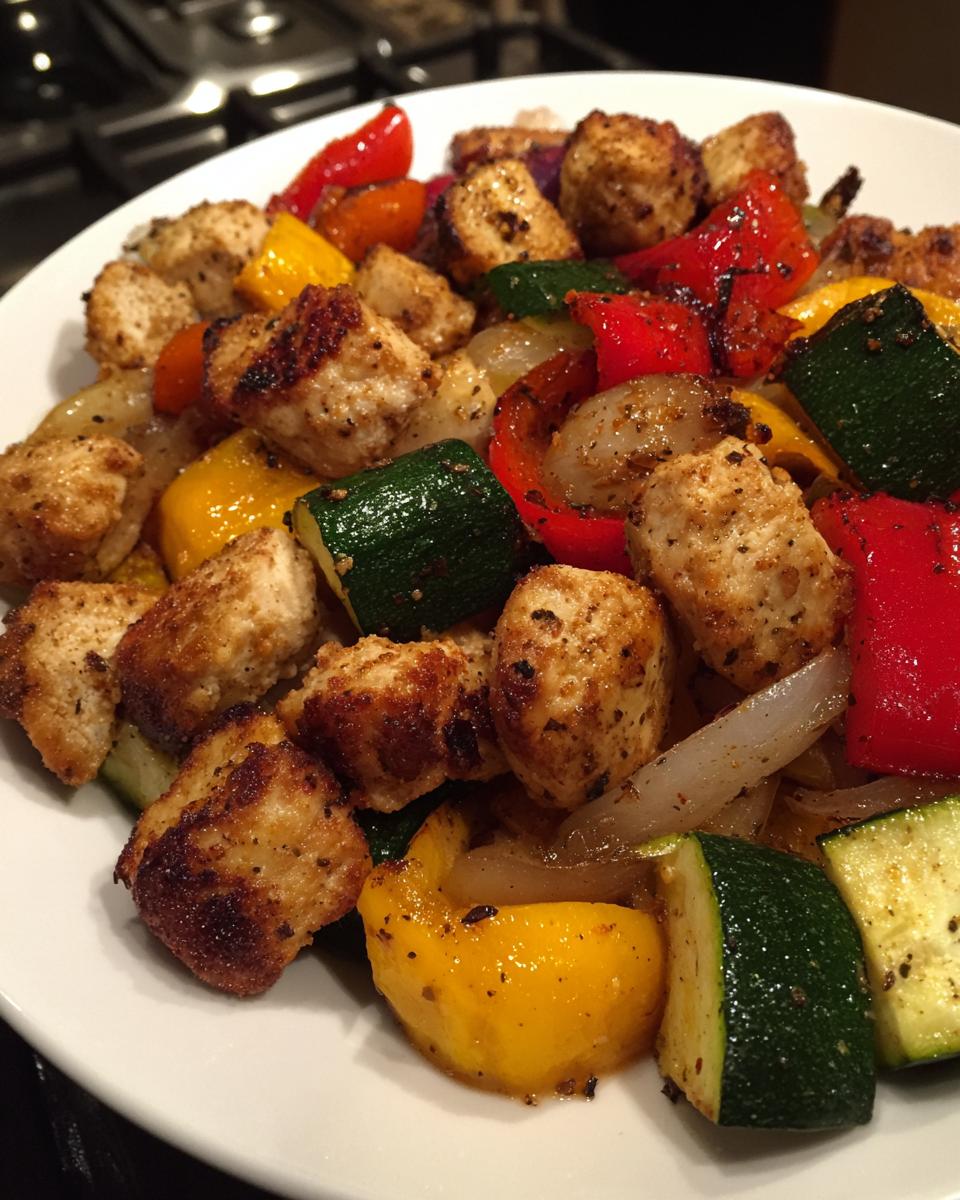 sheet pan chicken and veggies - detail 1