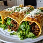 smash chicken caesar tacos