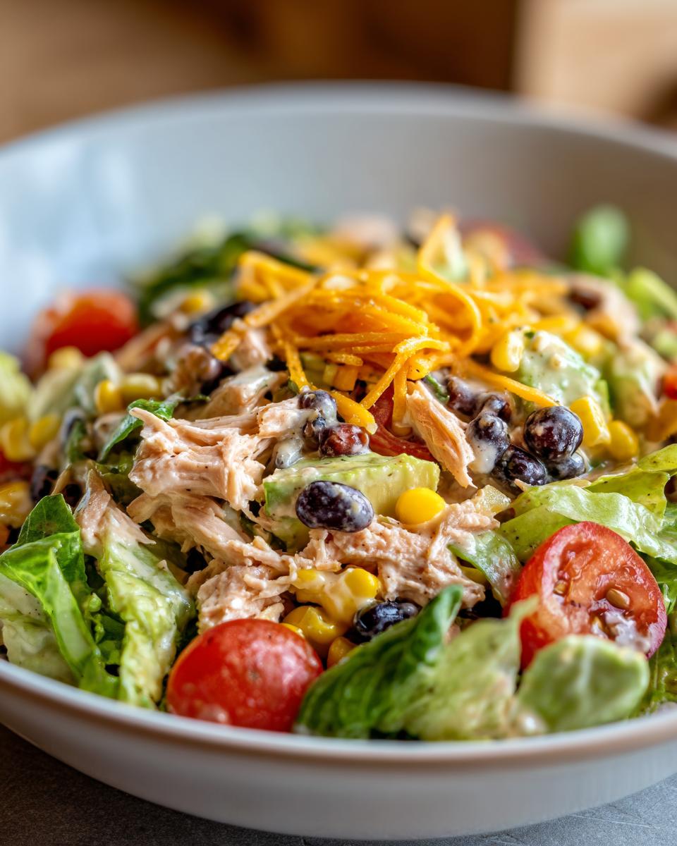 Amazing 370 Cal Southwest Chicken Salad 4 southwest chicken salad - detail 1