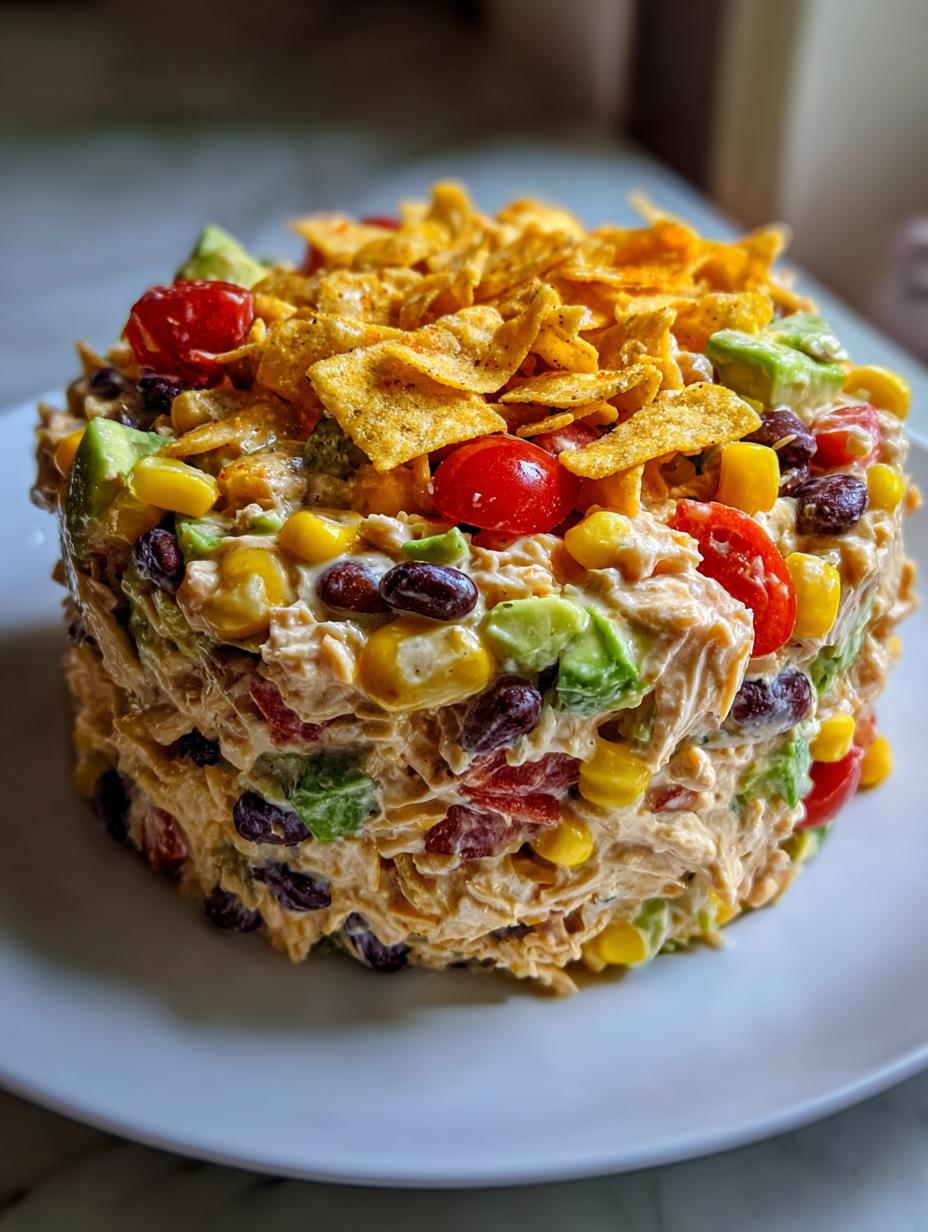 Amazing 370 Cal Southwest Chicken Salad 5 southwest chicken salad - detail 2
