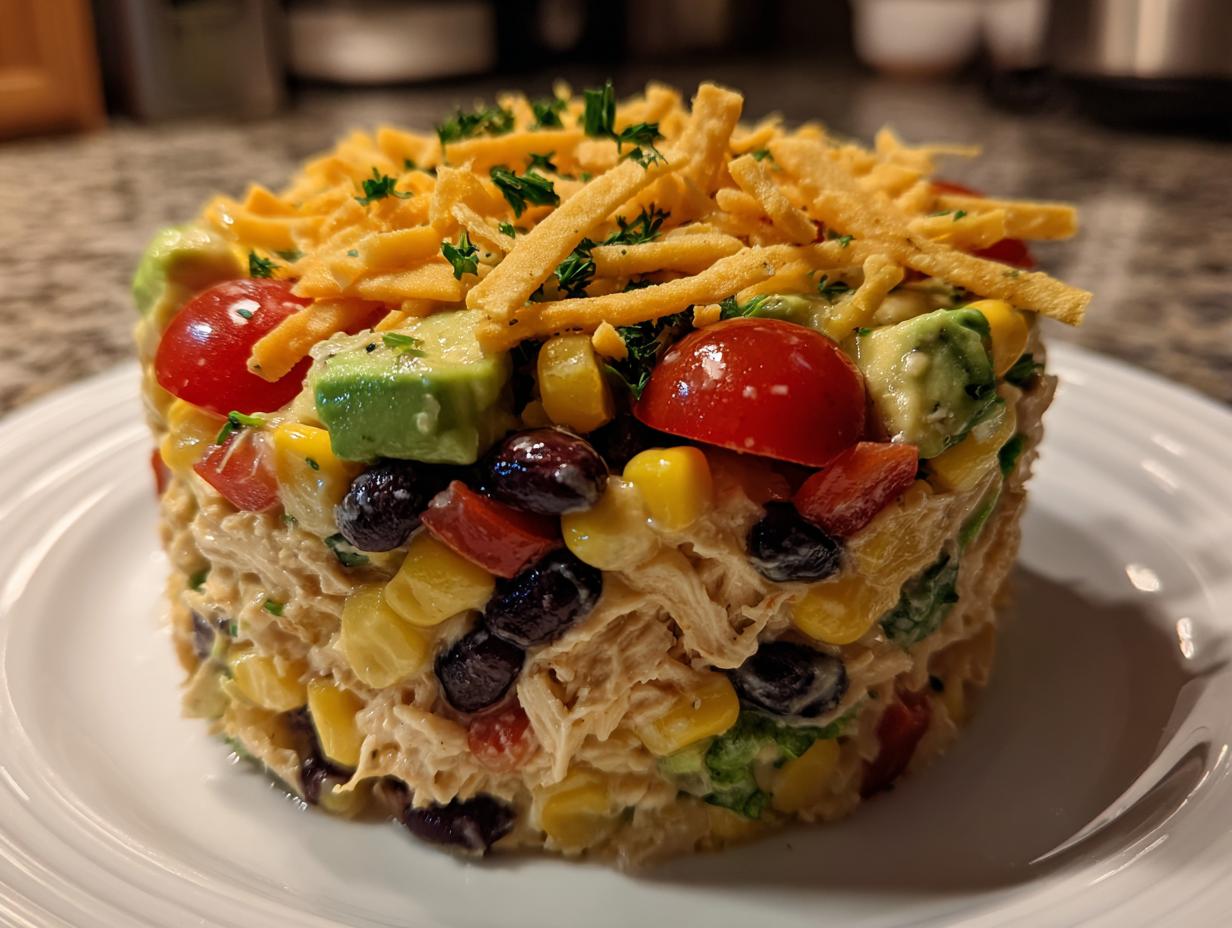 Amazing 370 Cal Southwest Chicken Salad