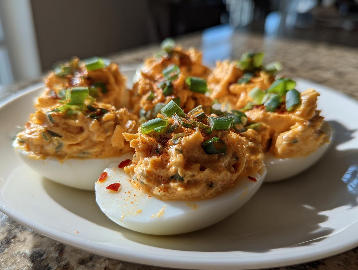 Amazing 12 tips for spicy deviled eggs