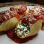 spinach ricotta stuffed shells
