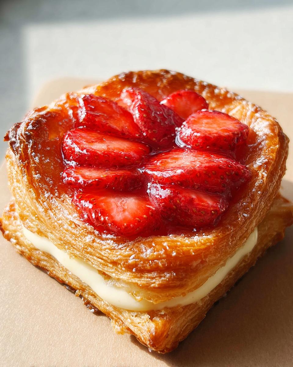 strawberry danish - detail 1