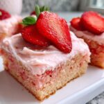 strawberry sheet cake