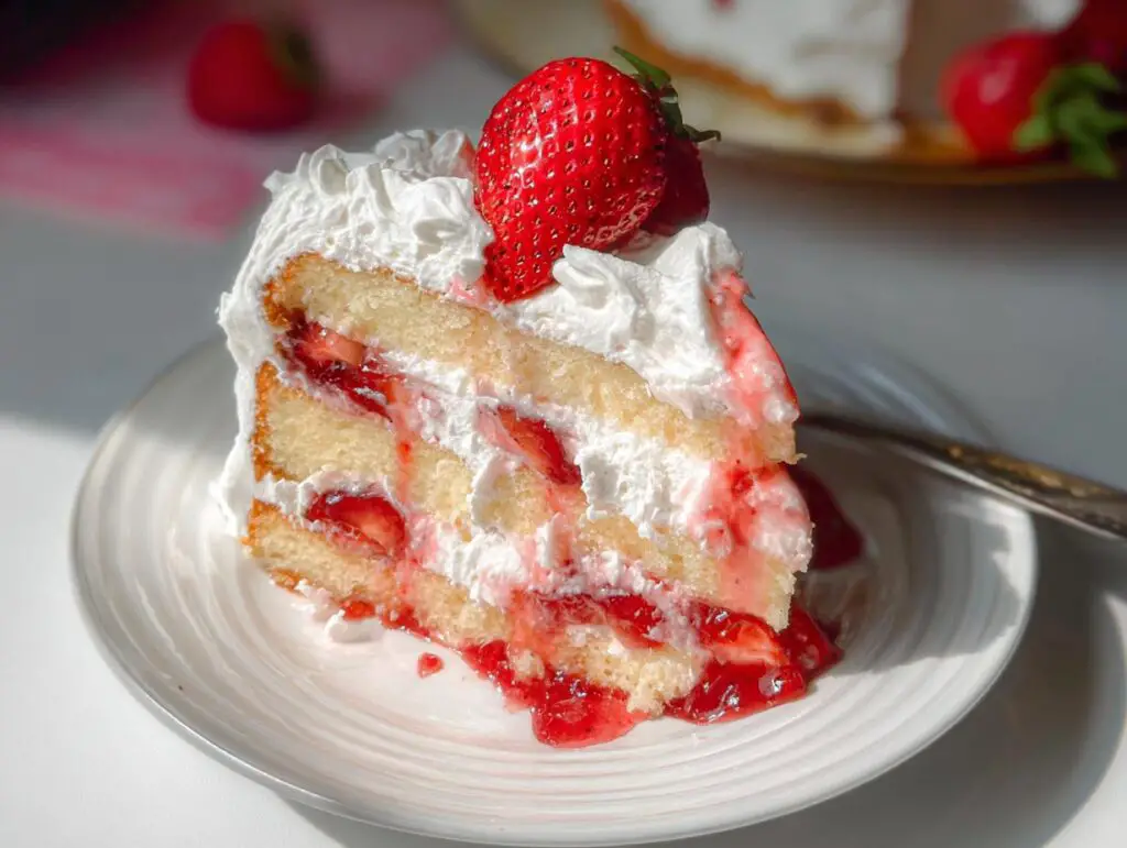 11 Strawberry Lemon Desserts Everyone Loves for Fresh Sweet Cravings 5 strawberry shortcake layer cake