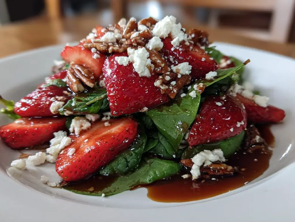 Fresh Summer Salad Ideas That Actually Taste Good (Easy & Flavorful Picks) 4 strawberry spinach salad