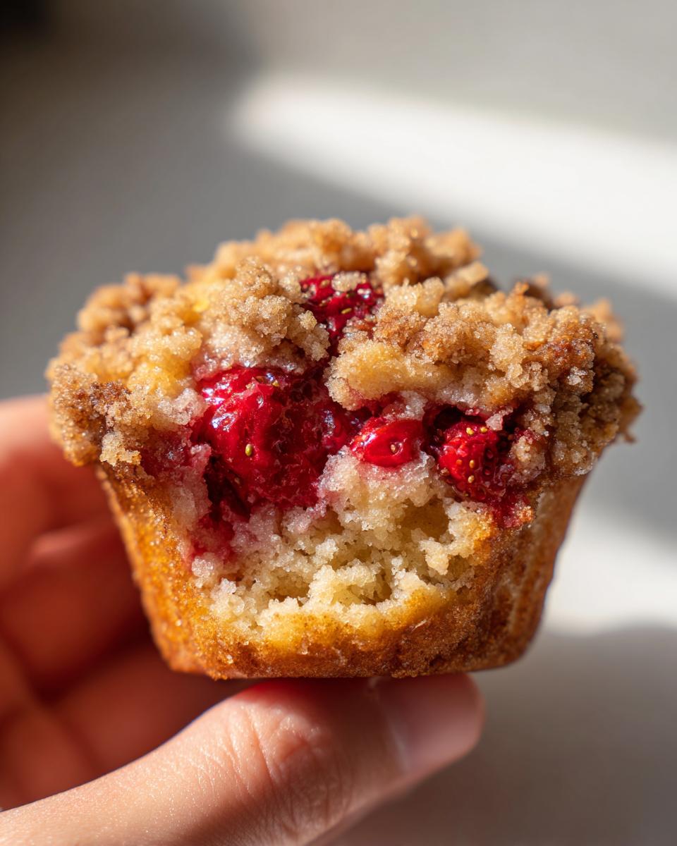 Amazing strawberry streusel muffins 9 ways 4 strawberry streusel muffins - detail 1