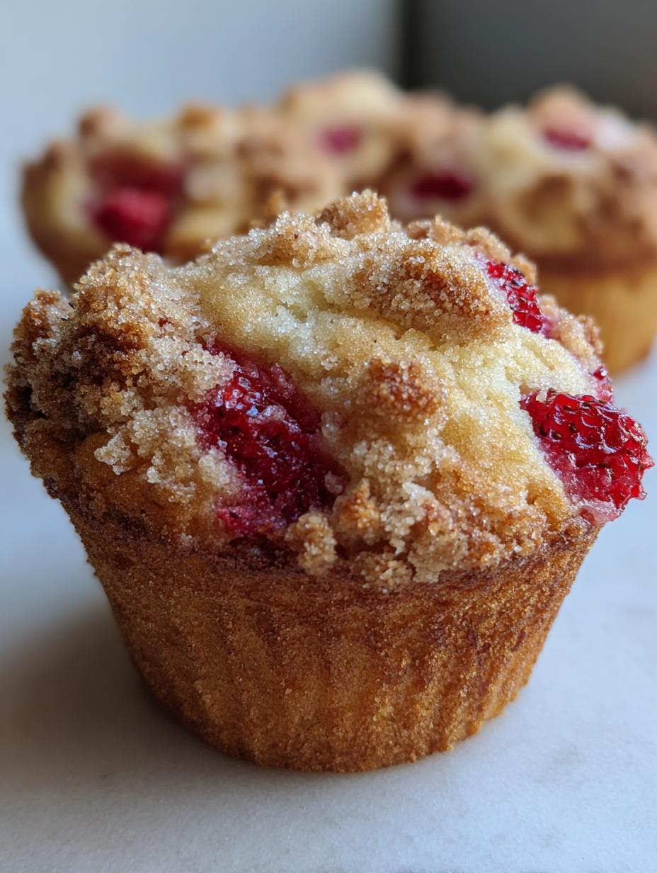 Amazing strawberry streusel muffins 9 ways 5 strawberry streusel muffins - detail 2