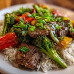 teriyaki ground beef stir fry
