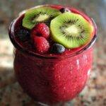 triple berry kiwi smoothie
