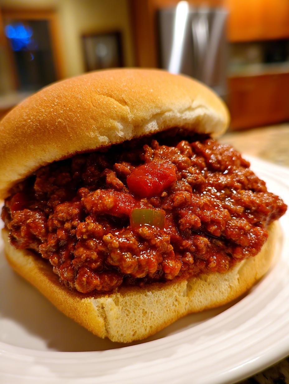 turkey sloppy joes - detail 2