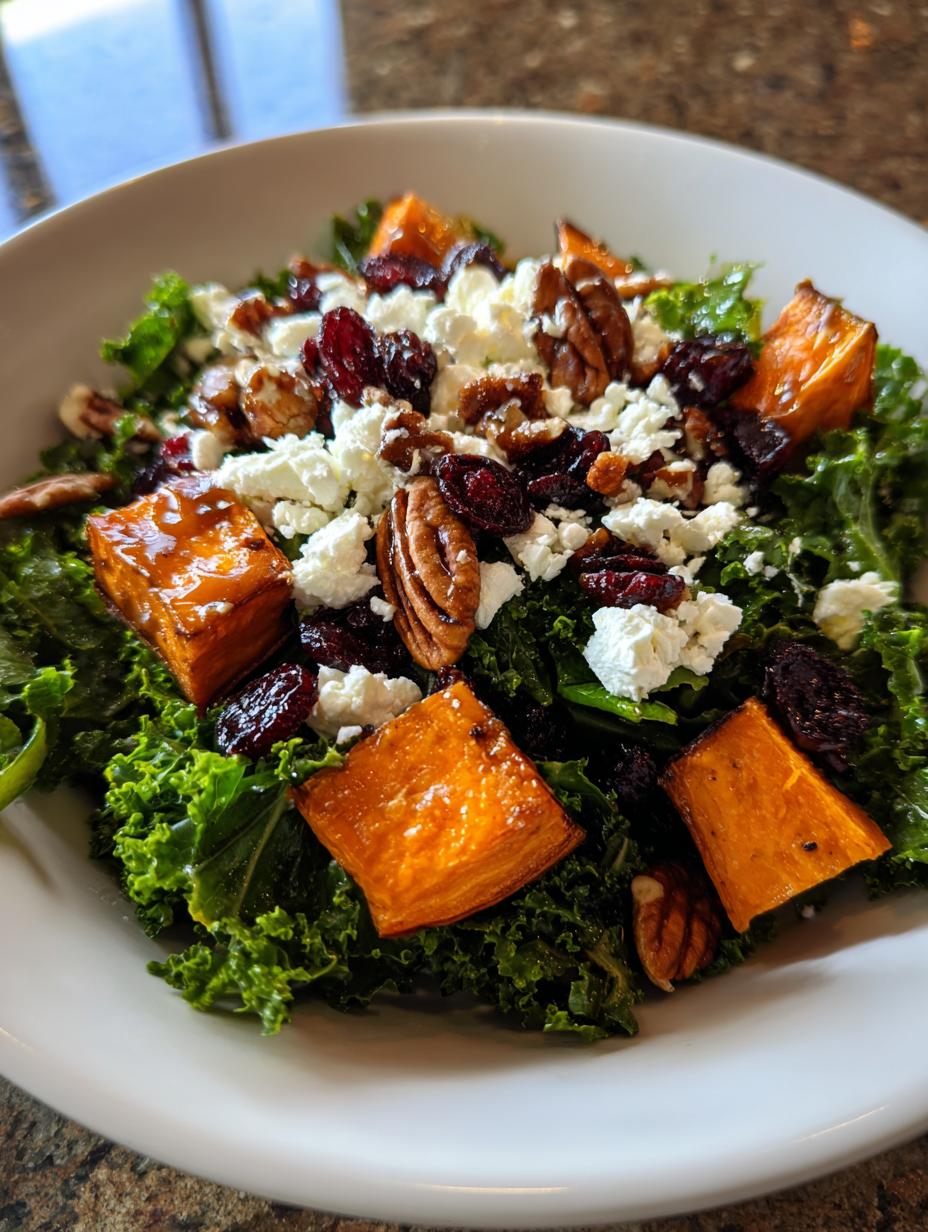 winter kale salad - detail 2