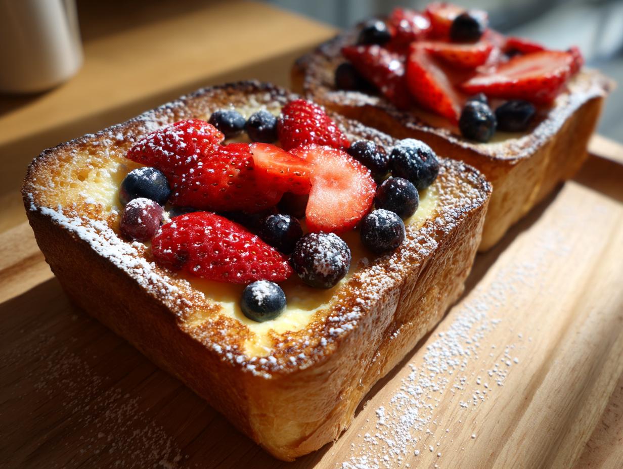Amazing 8-Minute Yogurt Custard Toast