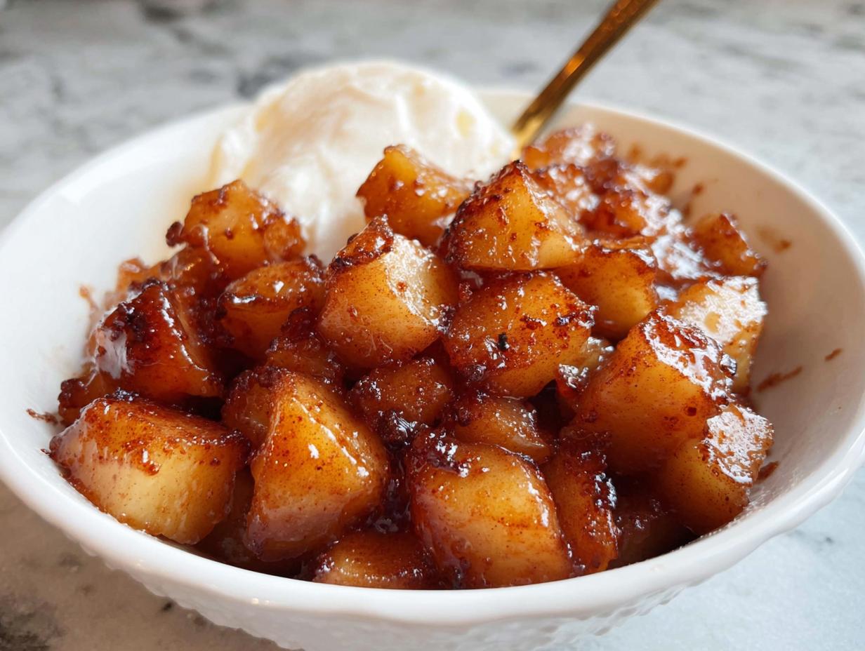 Amazing 15-Minute Air Fryer Apples with Cinnamon