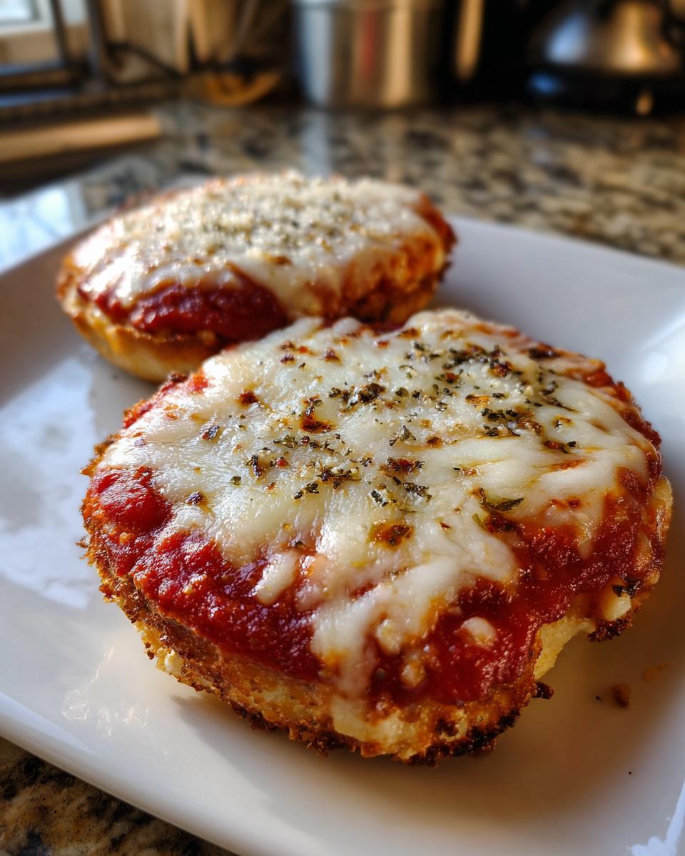 Air Fryer Bagel Pizzas - detail 1