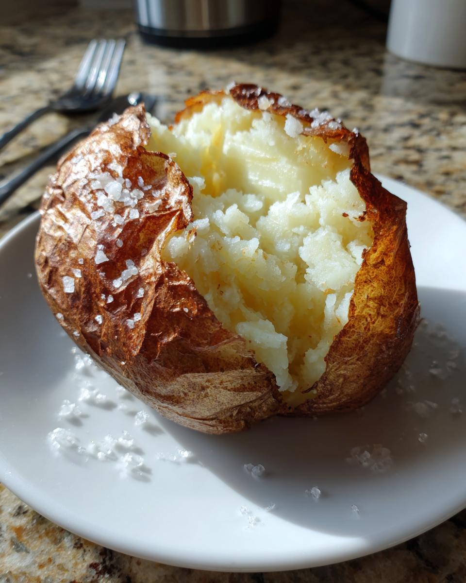 Air Fryer Baked Potatoes with Crispy Skin - detail 1