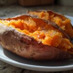 Air Fryer Baked Sweet Potatoes