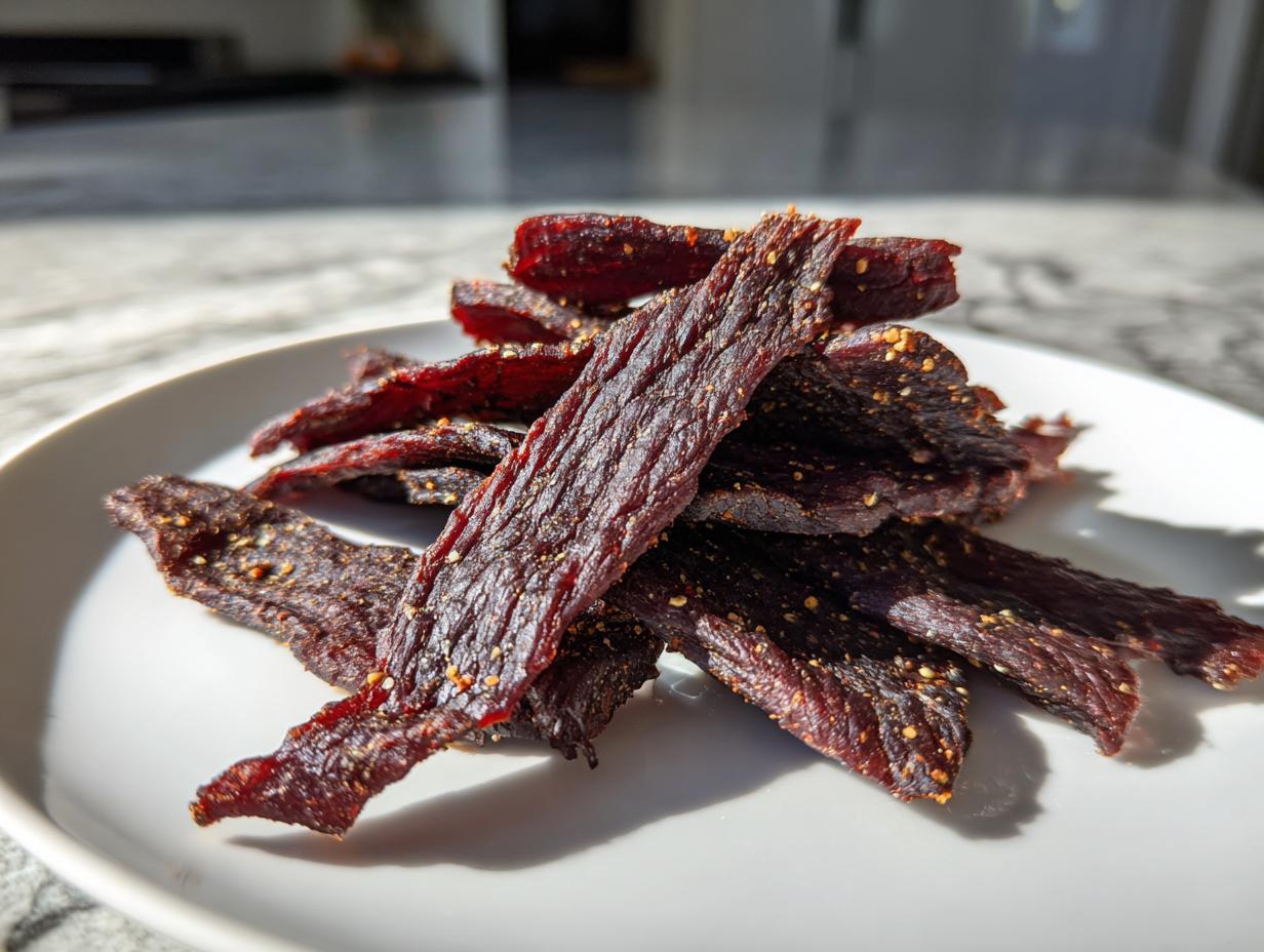 Astonishing Air Fryer Beef Jerky in 4 Hours