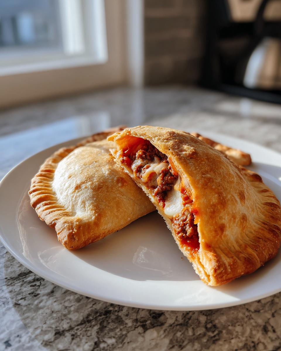 Air Fryer Beef and Cheese Calzones - detail 1
