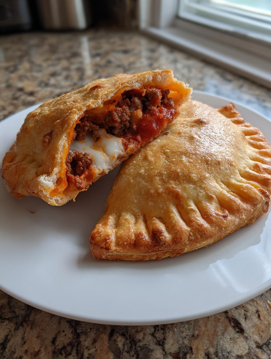 Air Fryer Beef and Cheese Calzones - detail 2