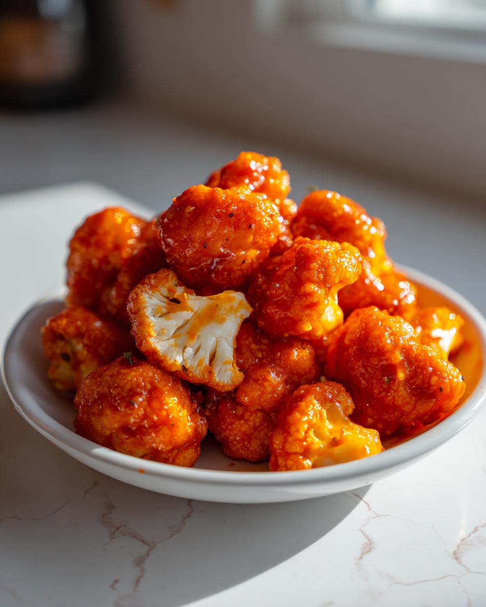 Air Fryer Buffalo Cauliflower Bites - detail 1
