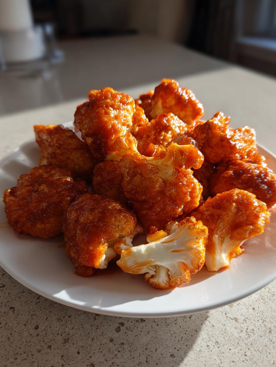 Air Fryer Buffalo Cauliflower Bites - detail 2