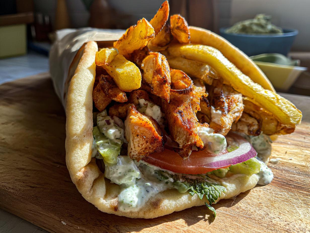 Amazing Air Fryer Chicken Gyros 4 Flavor