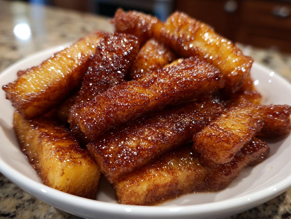 Air Fryer Cinnamon Pineapple