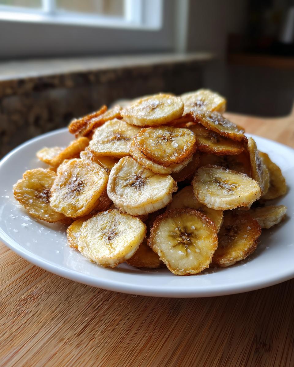 Air Fryer Crispy Banana Chips - detail 1