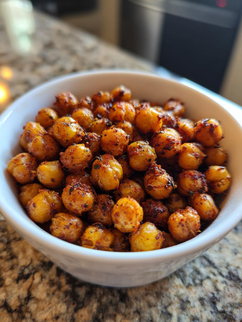 Air Fryer Crispy Chickpeas - detail 2