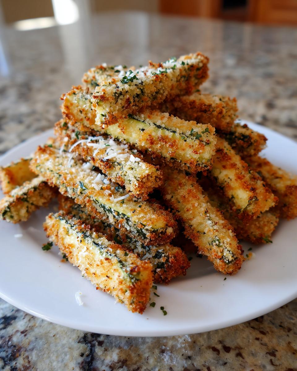 Air Fryer Crispy Zucchini Fries - detail 1