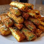 Air Fryer Crispy Zucchini Fries