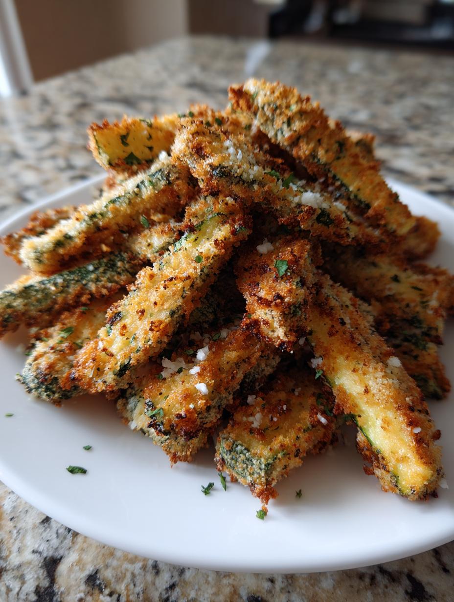 Air Fryer Crispy Zucchini Fries - detail 2